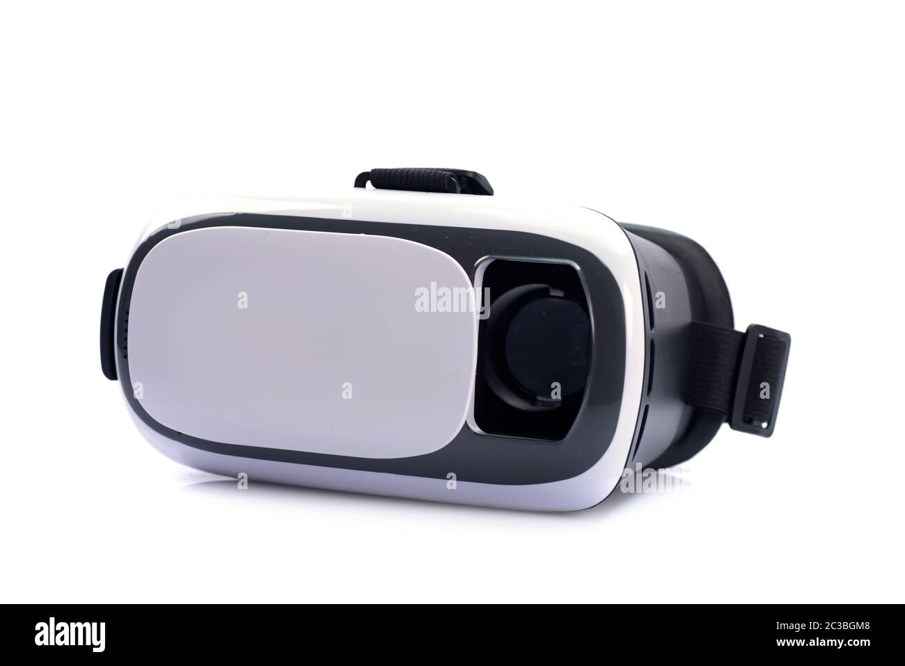 VR Box / Virtual Reality glasses isolated on white background Stock