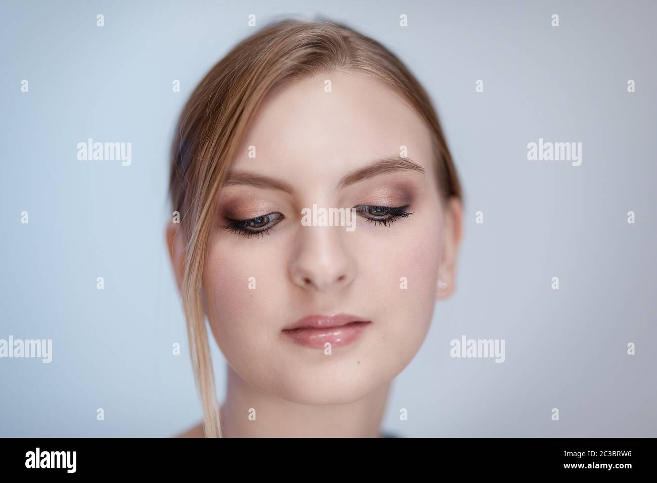 Dreamy cute girl posing in hi-res stock photography and images - Alamy