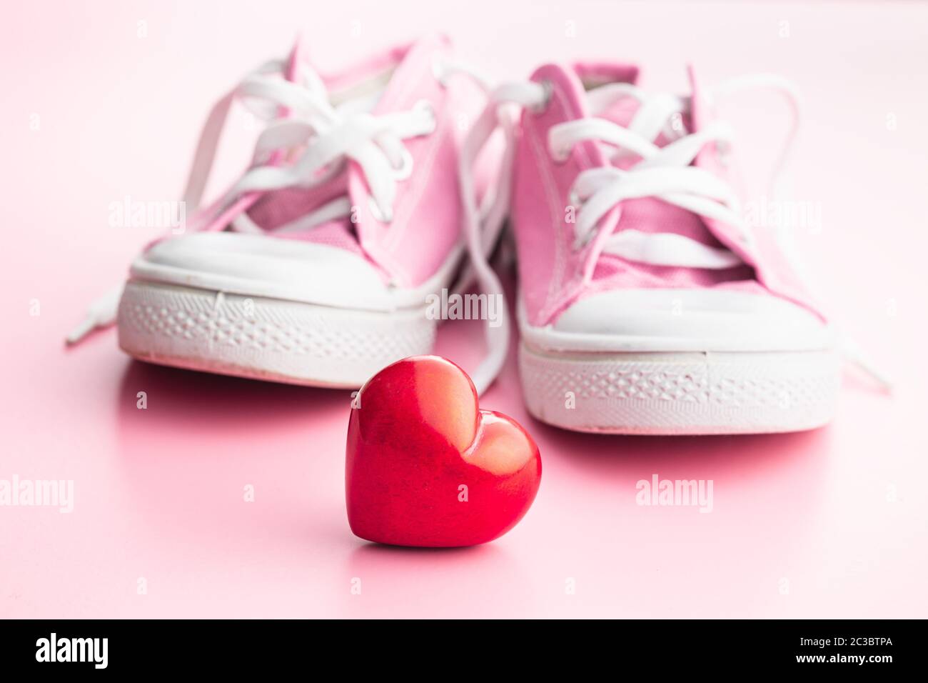 Pink love for shoes best sale