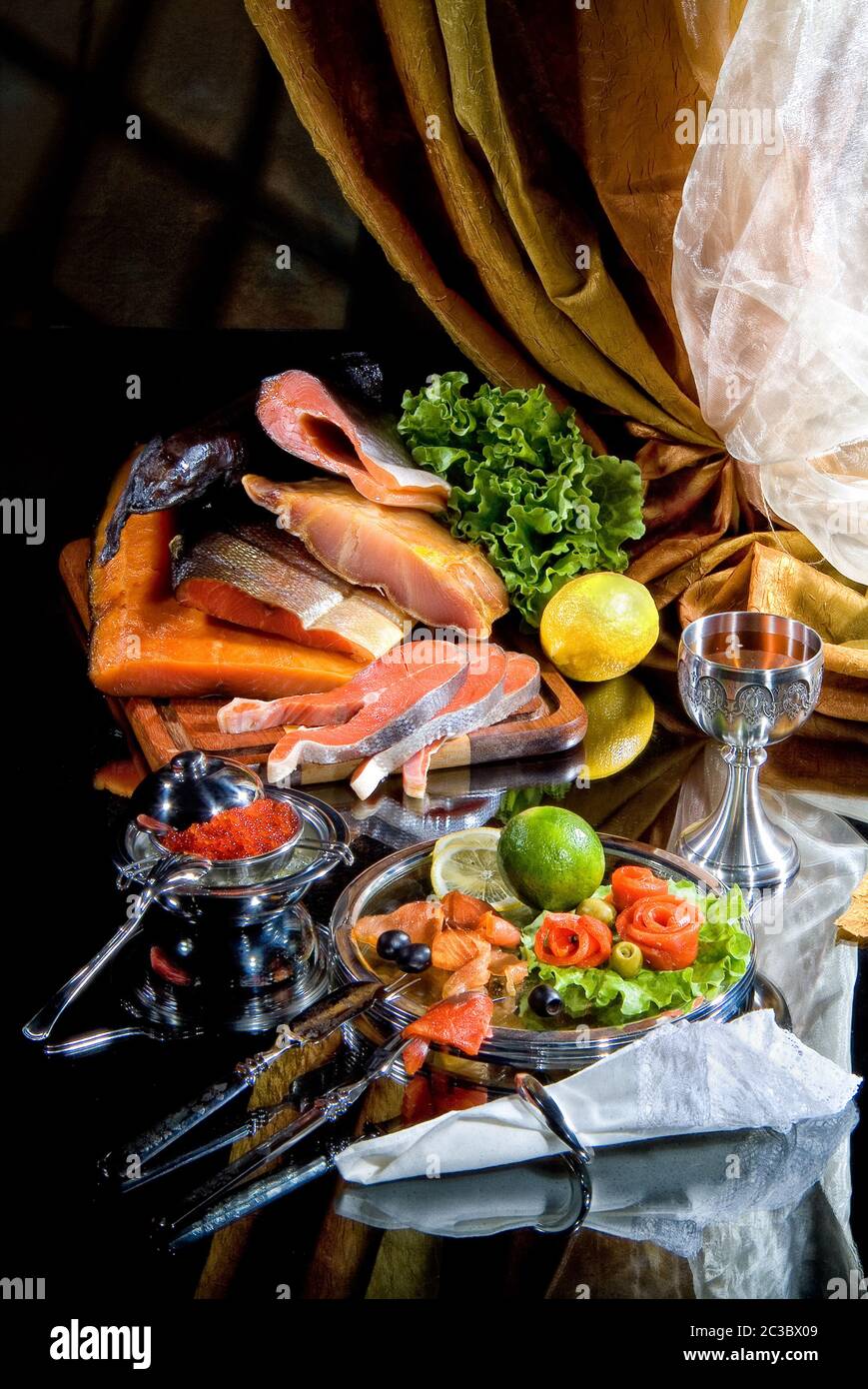 Still Life Reference Fish Still life with fish hi-res stock photography and images - Alamy