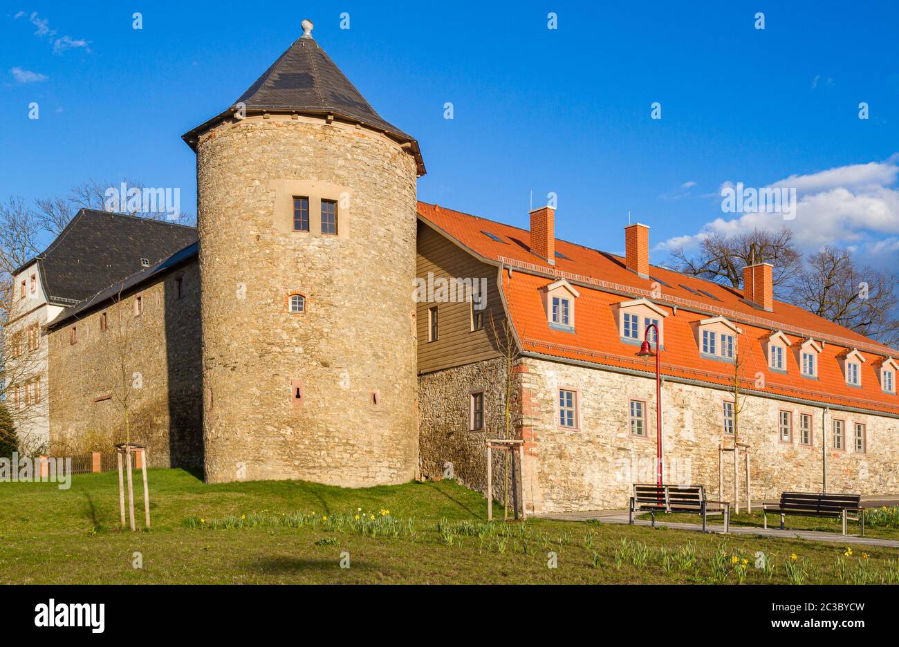 Harzgerode Stadt Schloss Harzgerode High Resolution Stock Photography and Images ...