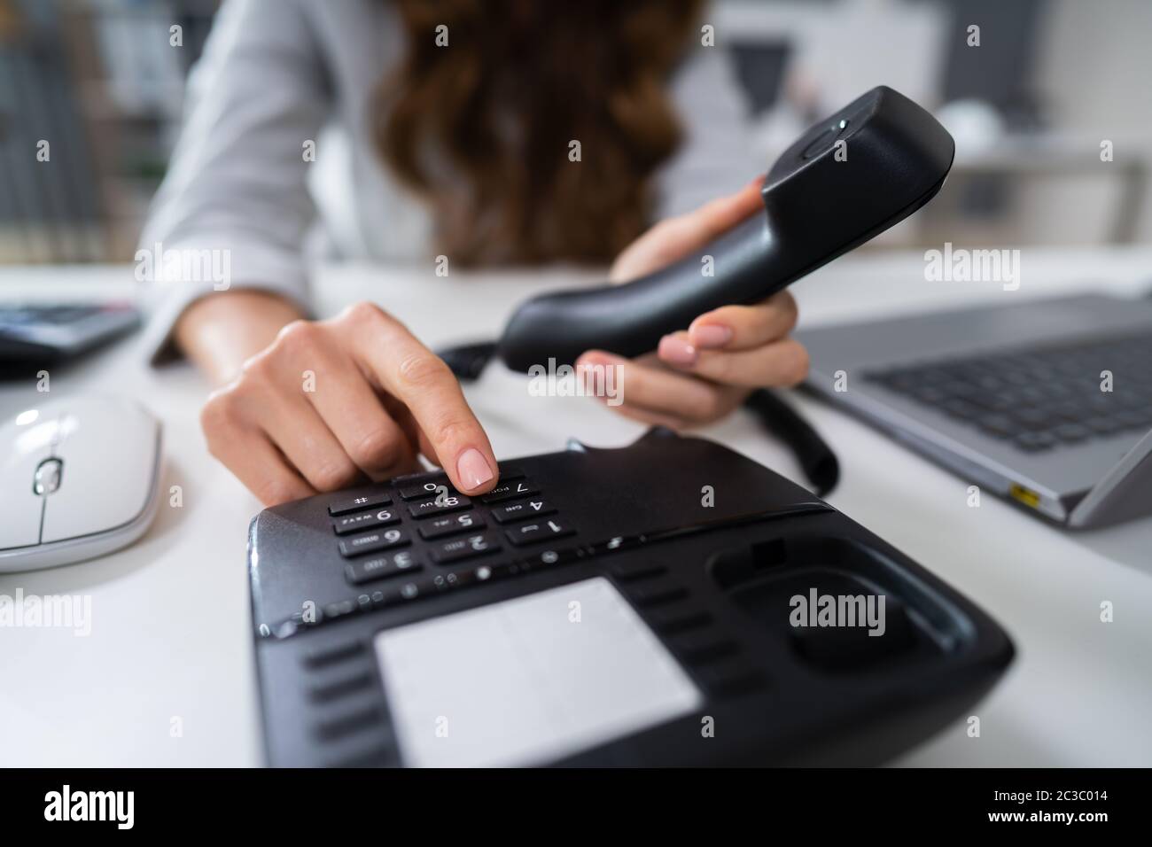 Close up girl calling hi-res stock photography and images - Alamy