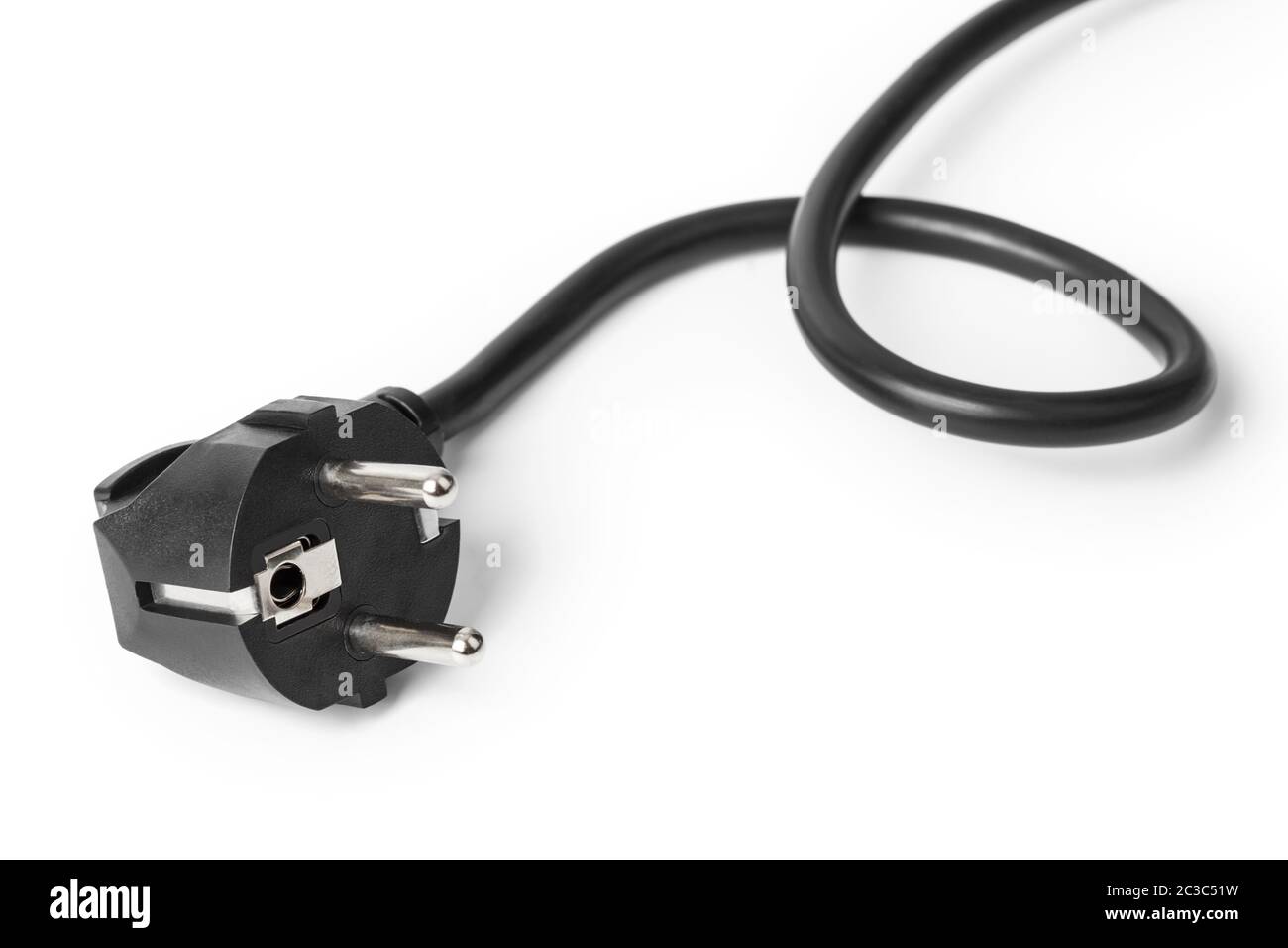 Electrical cable with knot Stock Photo Alamy