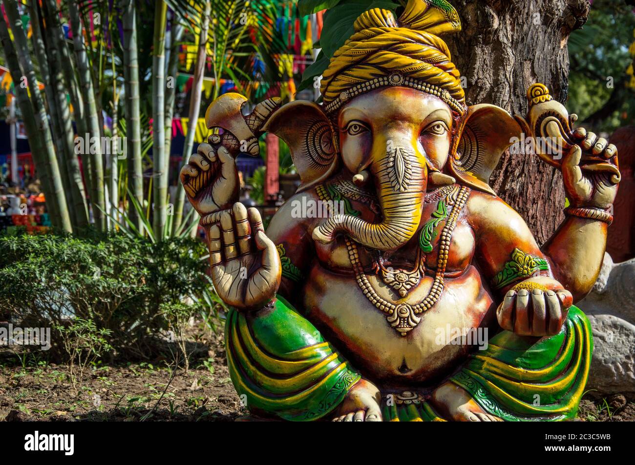 Hindu God Ganesha. Ganesha Idol Stock Photo Alamy