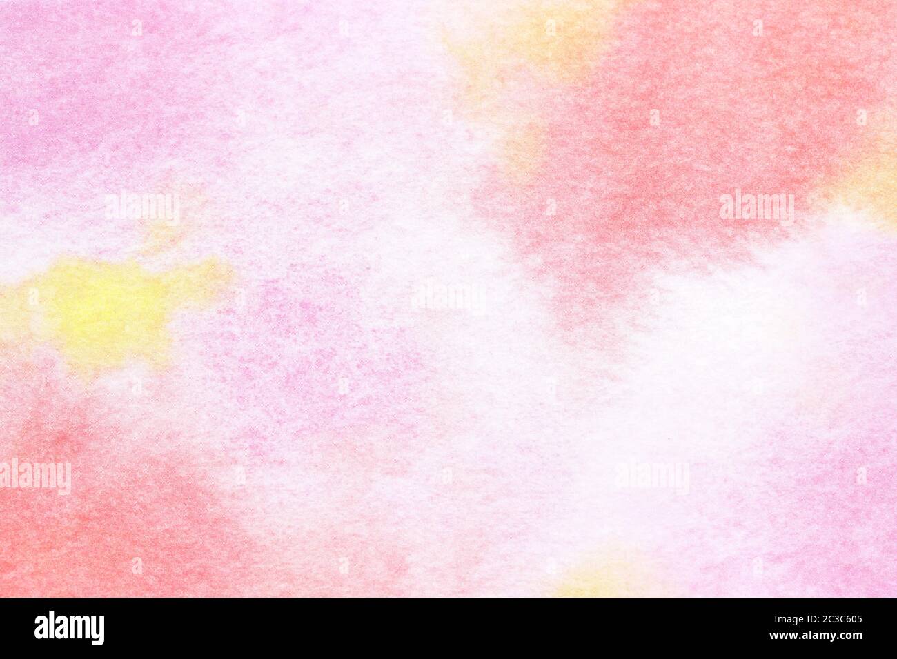 Designed abstract background with pale watercolor elements Stock Photo