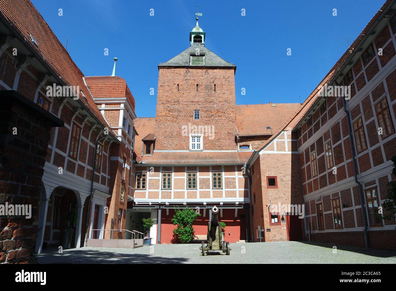 Castle in Winsen Luhe, Lower Saxony Stock Photo