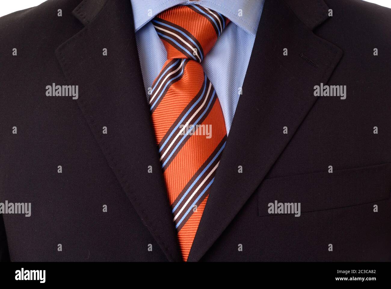 Business man Suit isolated on white background Stock Photo - Alamy