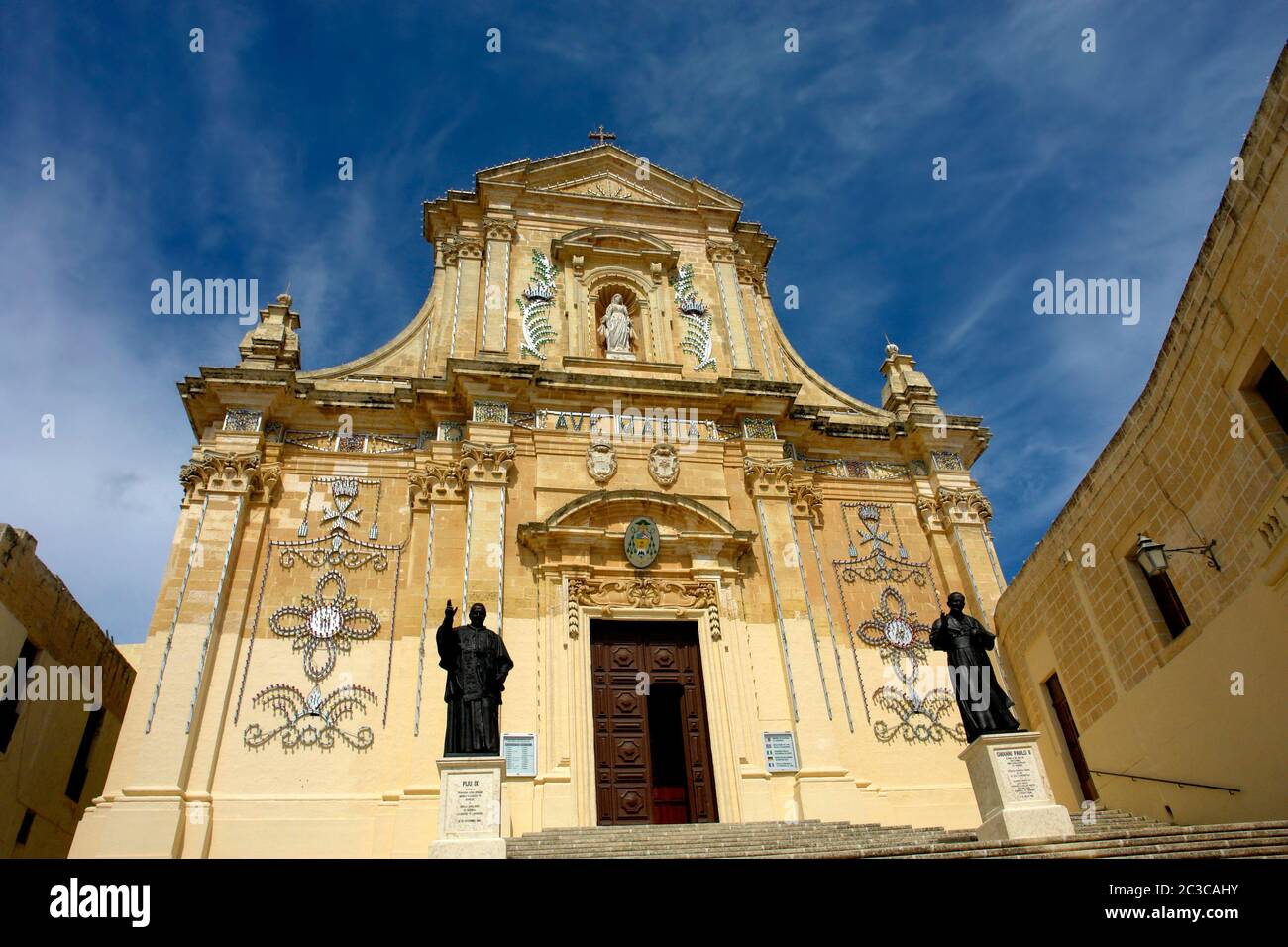 Church of Rabat in the island of Gozo, Malta Stock Photo - Alamy