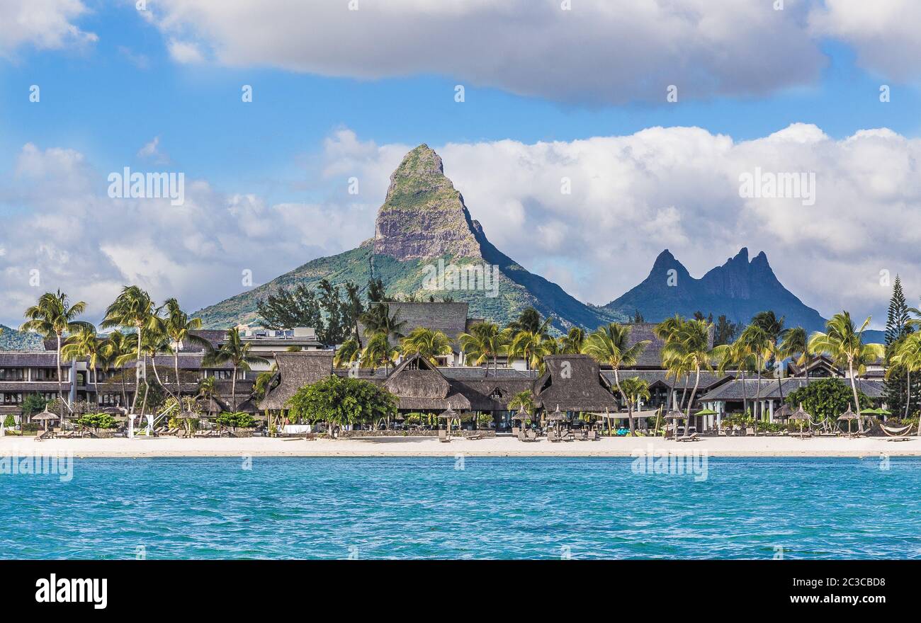 Piton de la petite riviere noire hires stock photography and images