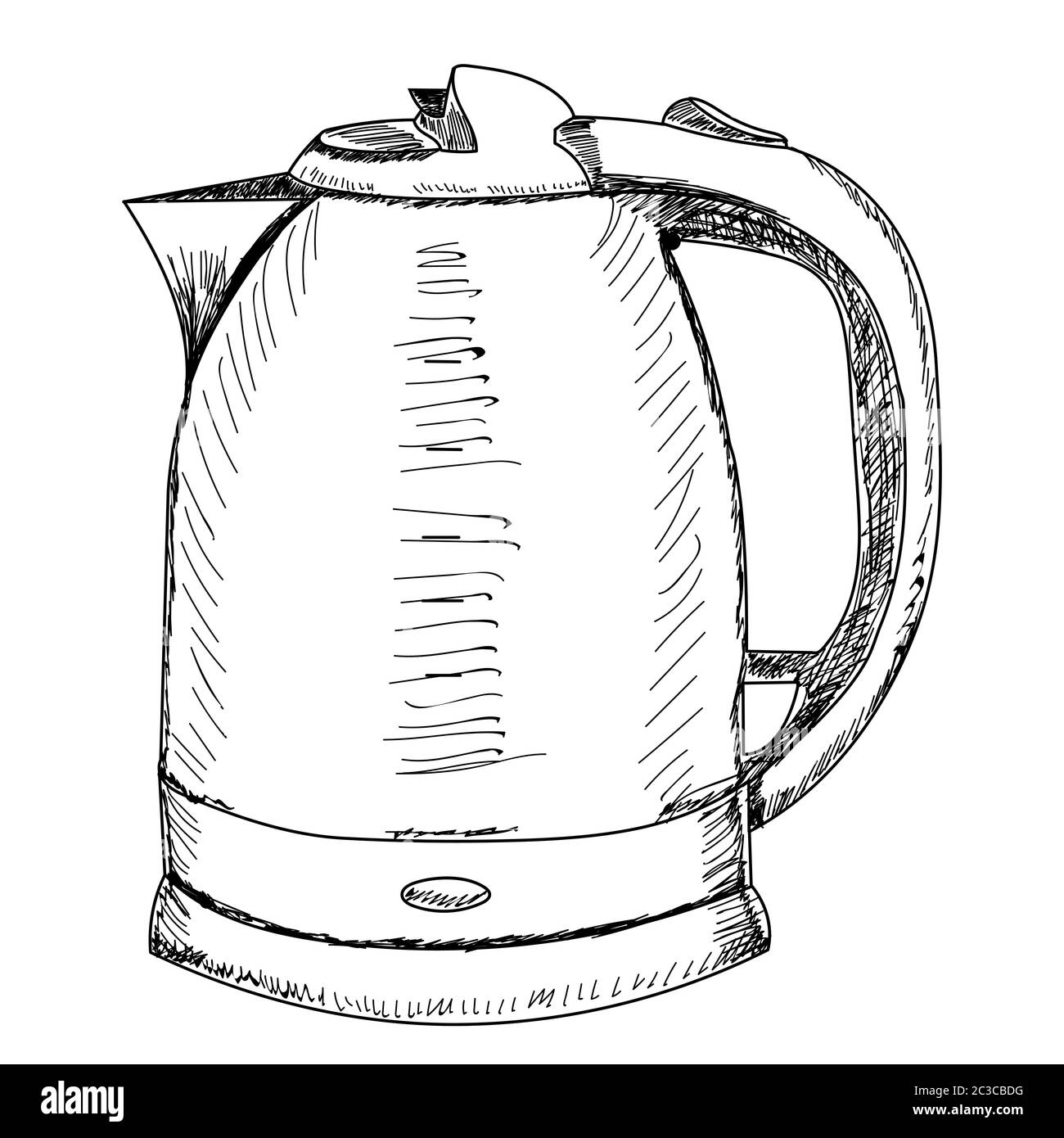 Electric Kettle Drawing