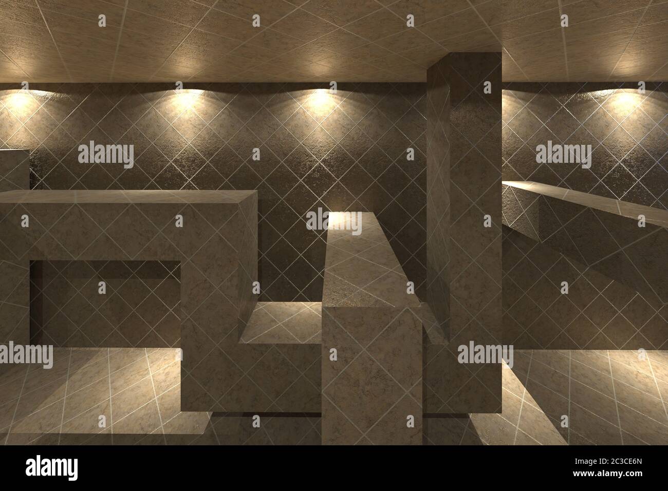 3d rendering of backgrounds abstract. 3d illustration of simple ...