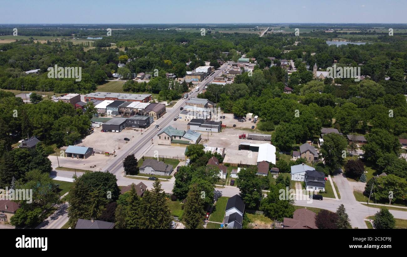 Parkhill Ontario Canada Aerial 2020 Stock Photo Alamy Parkhill Ontario Canada Aerial 2020 Stock Photo Alamy