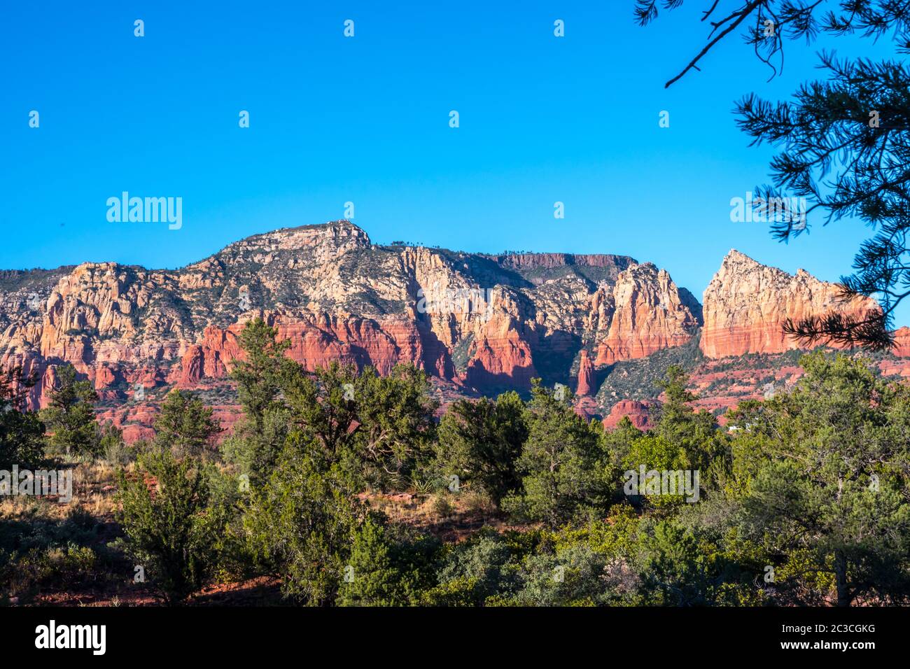 RedRock Buttes landscape in Sedona, Arizona Stock Photo Alamy