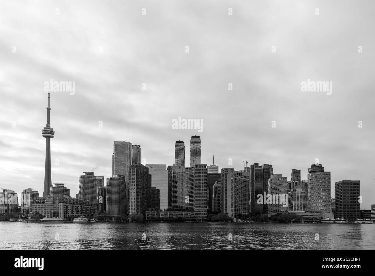 The City and Skyline of Toronto in Canada, 30. May 2019 Stock Photo