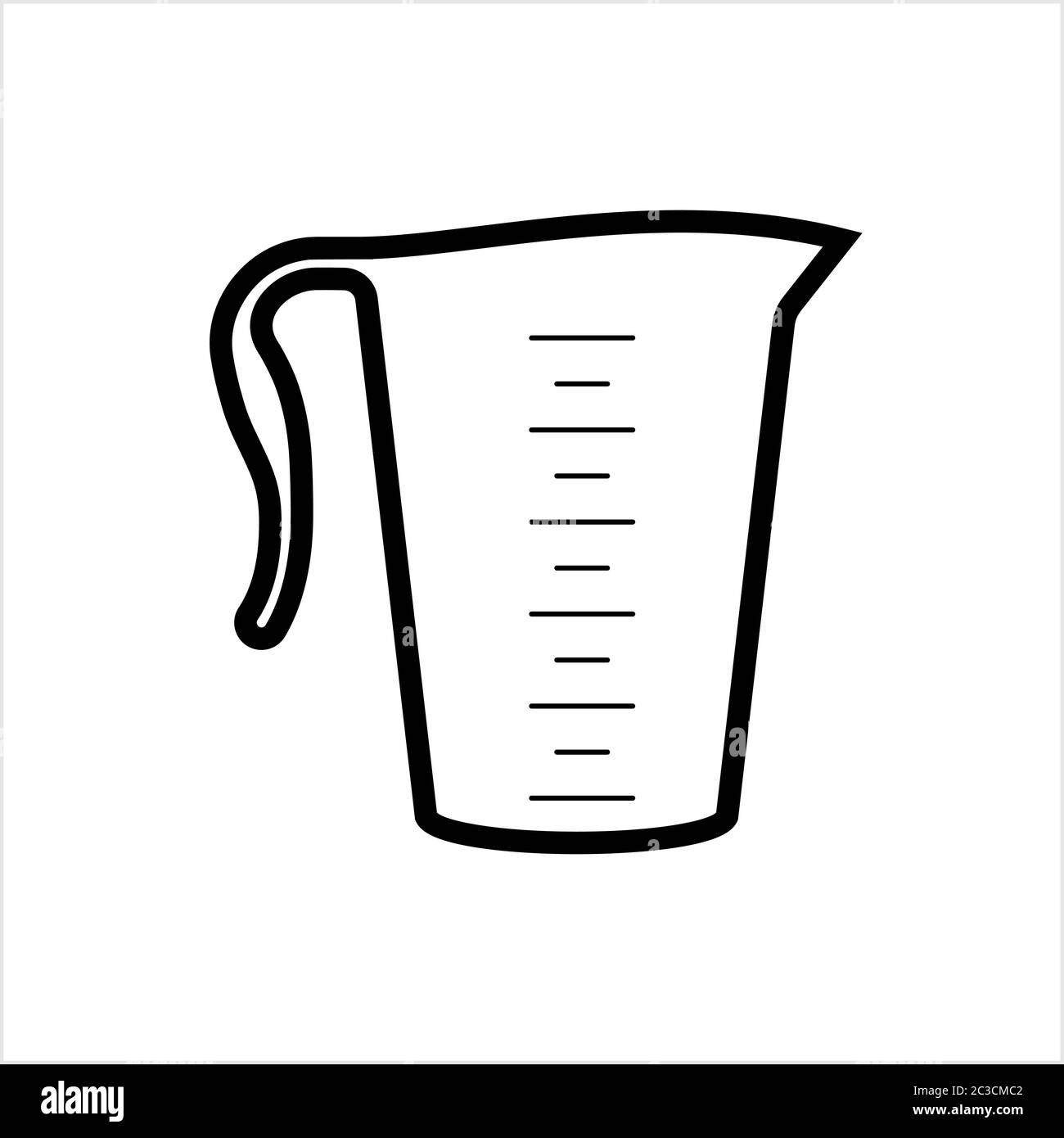 Measuring 1 cup water Black and White Stock Photos & Images - Alamy