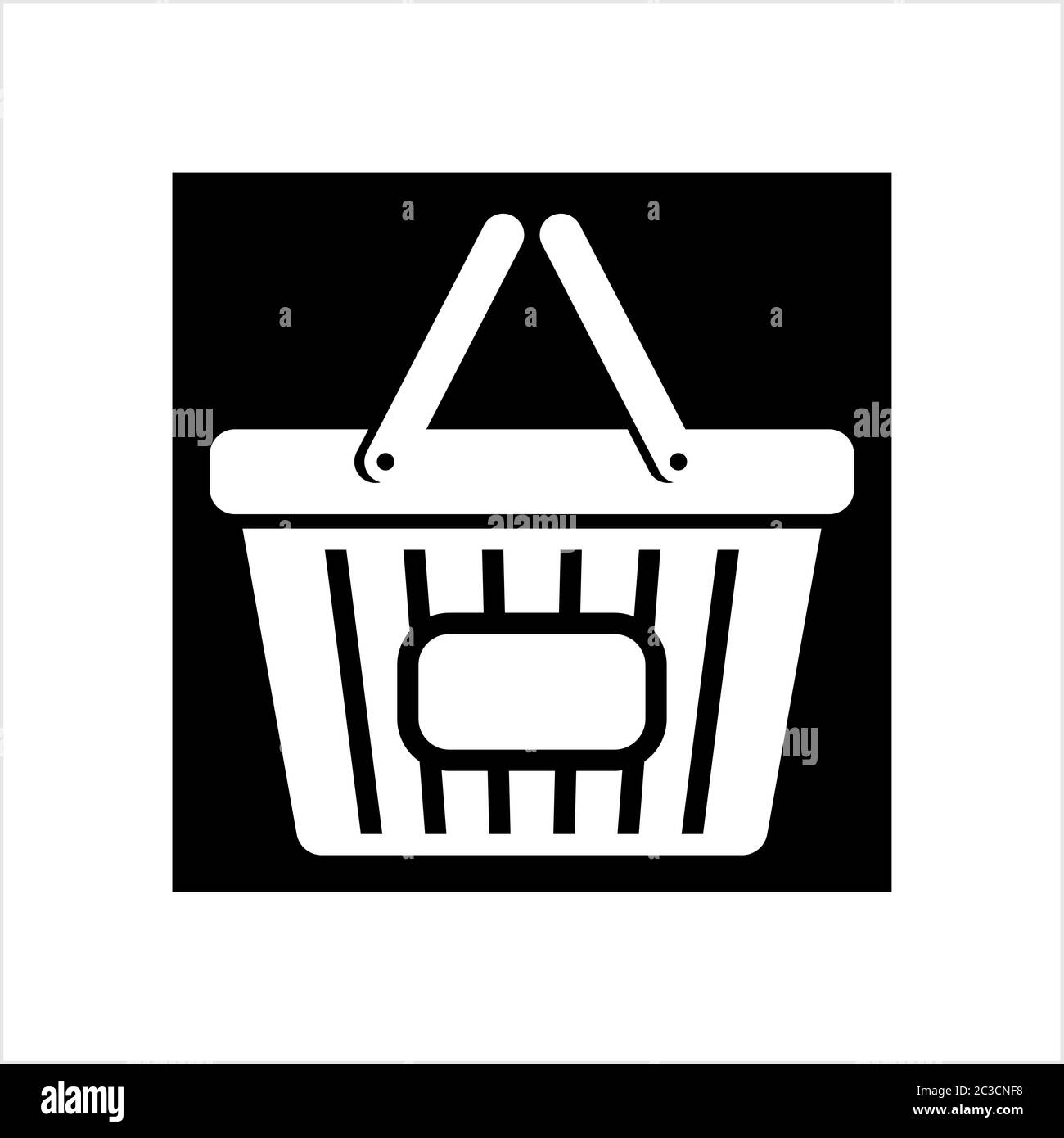 Shopping Basket Icon Vector Art Illustration Stock Vector Image & Art ...