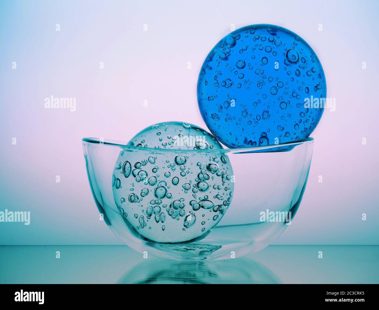 Glass sphere Stock Photo