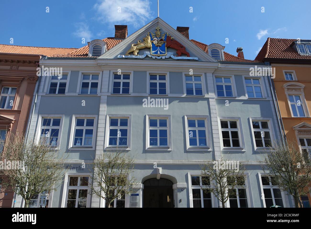 Historic architecture in Stralsund Stock Photo - Alamy