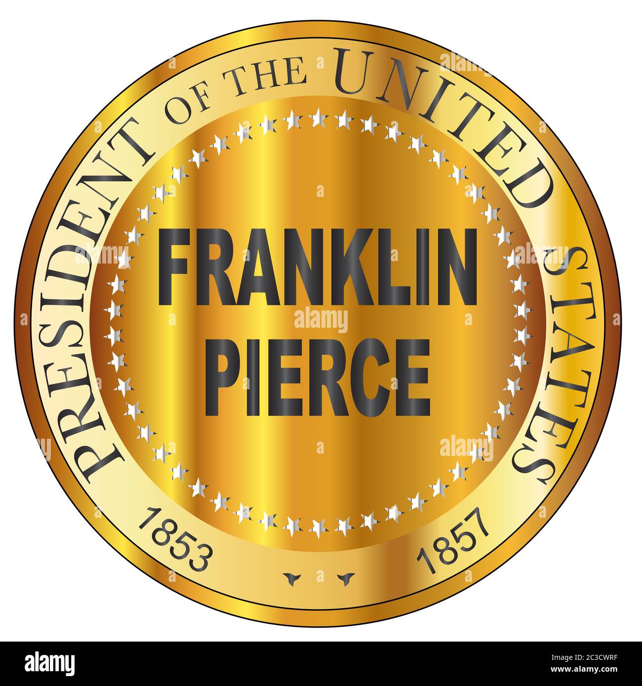 Presidential seal gold hi-res stock photography and images - Alamy