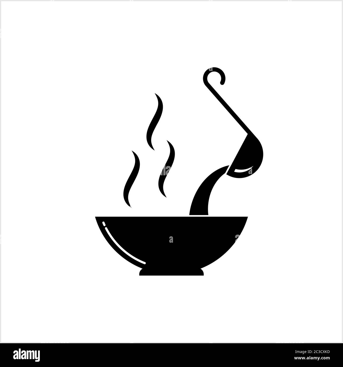 Pouring ladle Stock Vector Images Alamy