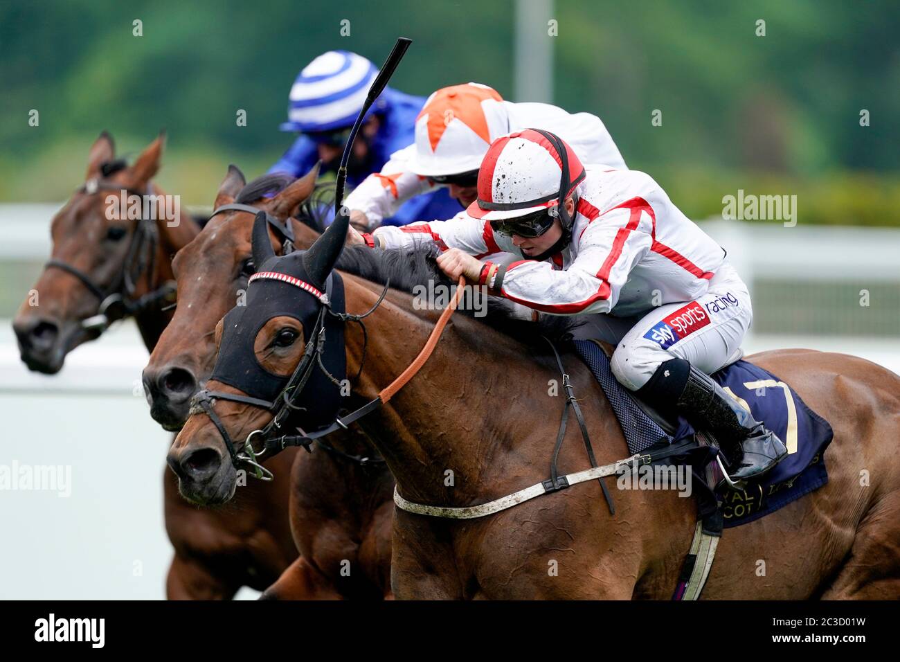 Jockey Hollie Doyle Riding Scarlet Dragon White Red Wins The Duke Of