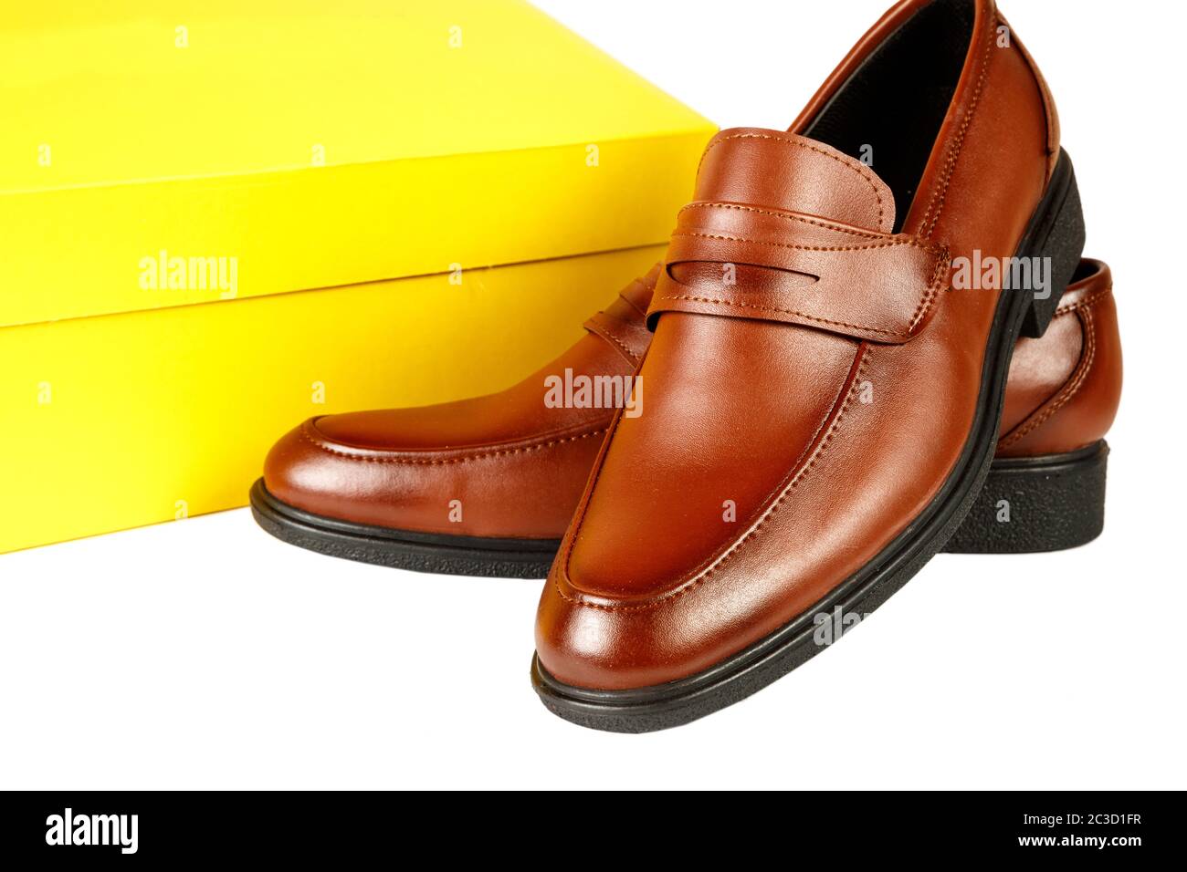 Yellow shoe box hi-res stock photography and images - Alamy