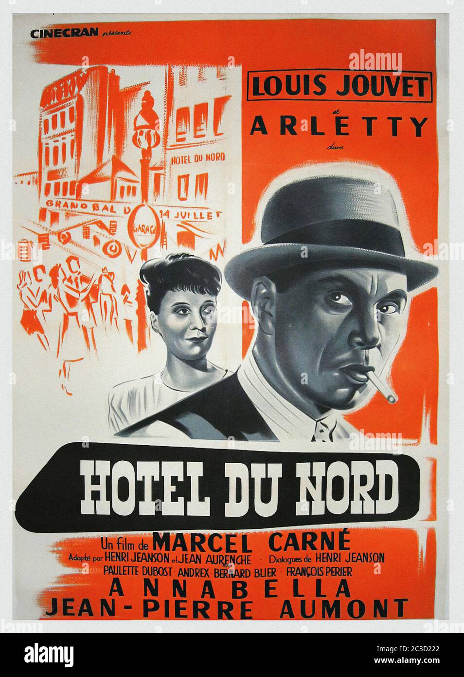 Jaquette DVD de Hotel du Nord (BLU-RAY) - Cinéma Passion