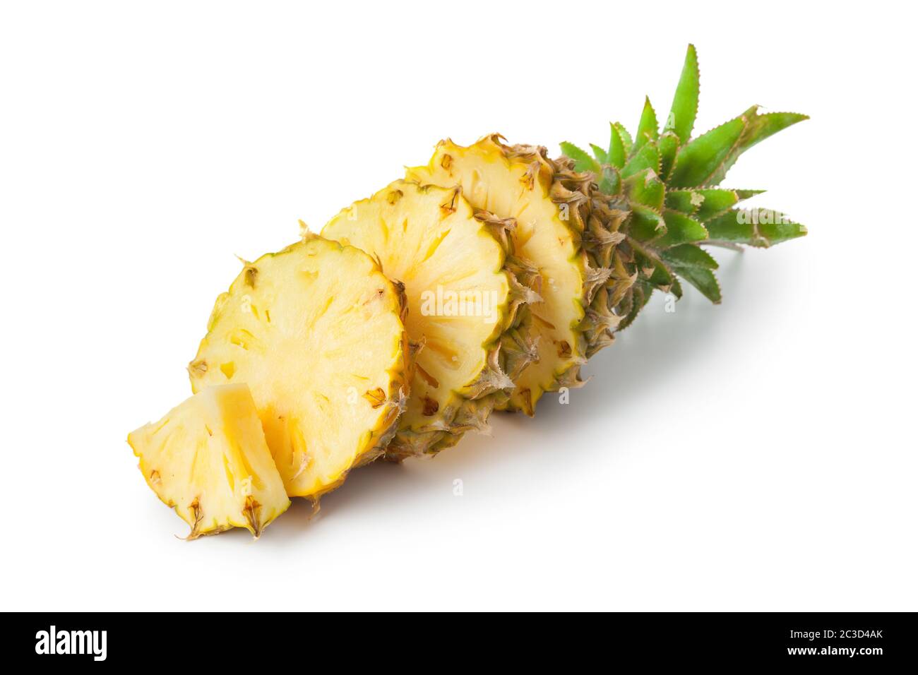 Ripe pineapple Stock Photo
