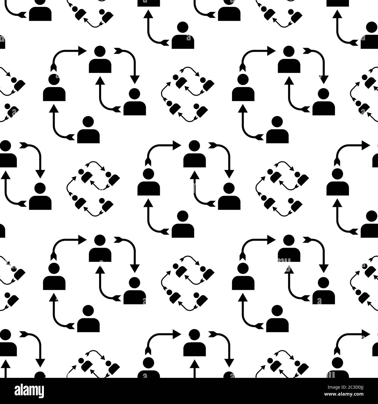 Communication Icon, Business, Social Communication Icon Seamless ...