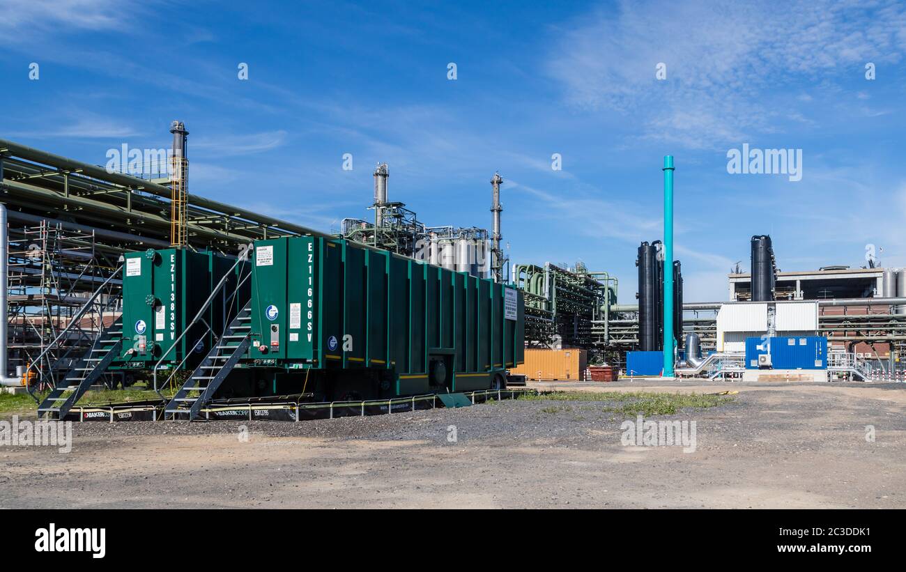 70 m3 mobile rental tank for the storage of substances hazardous to