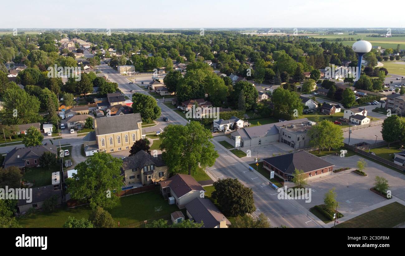Township aerial canada hires stock photography and images Alamy