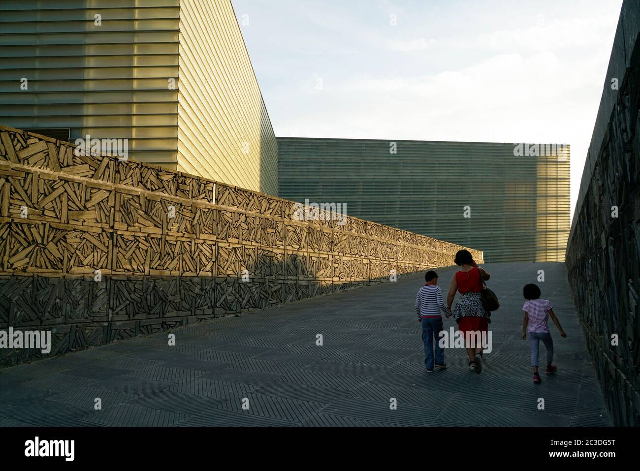 Kursaal Congress Center and Auditorium.San Sebastian.Basque Country ...
