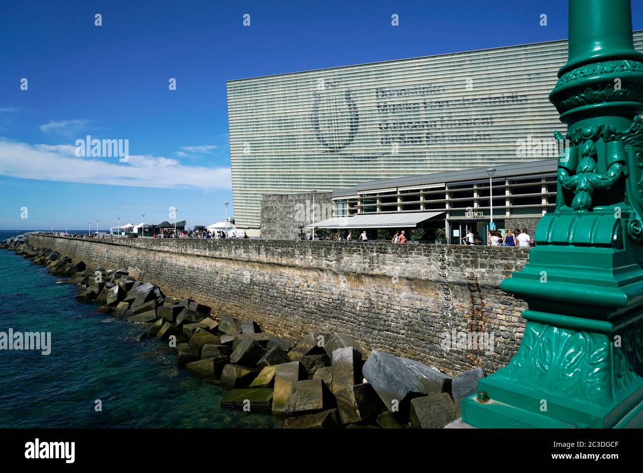 Kursaal Congress Center and Auditorium by Urumea esturary.San Sebastian ...