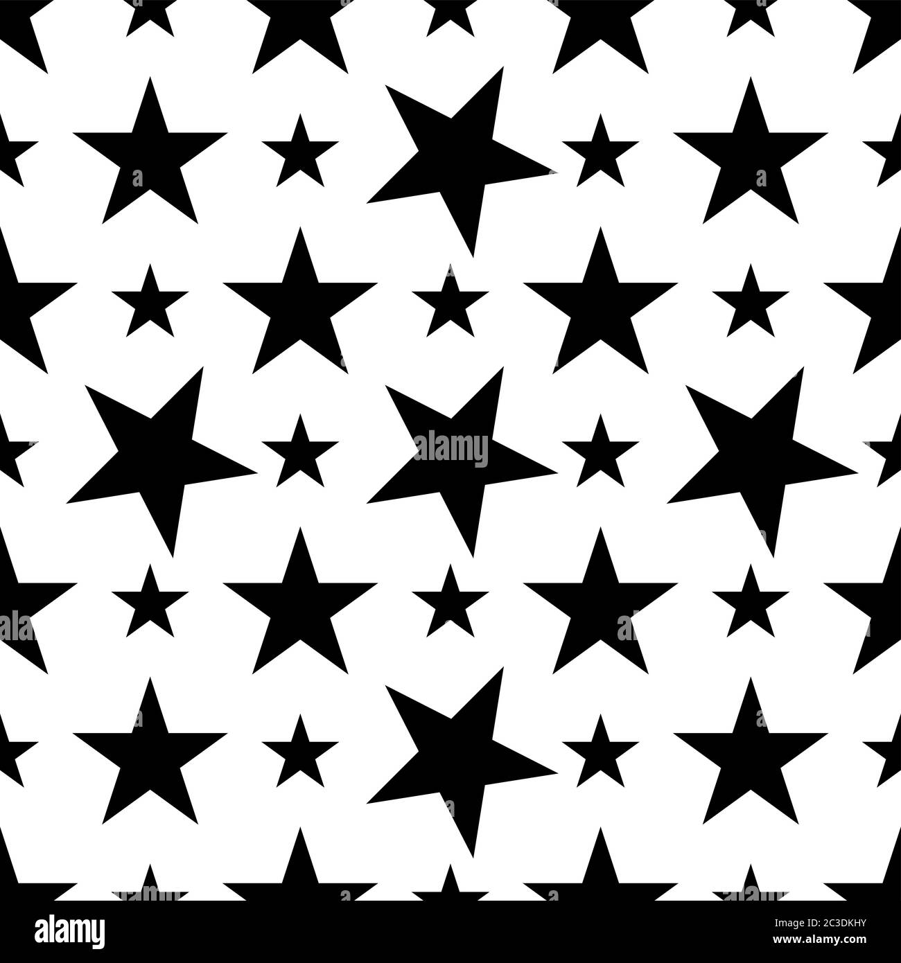 Star Shape Icon Seamless Pattern Vector Art Illustration Stock Vector ...