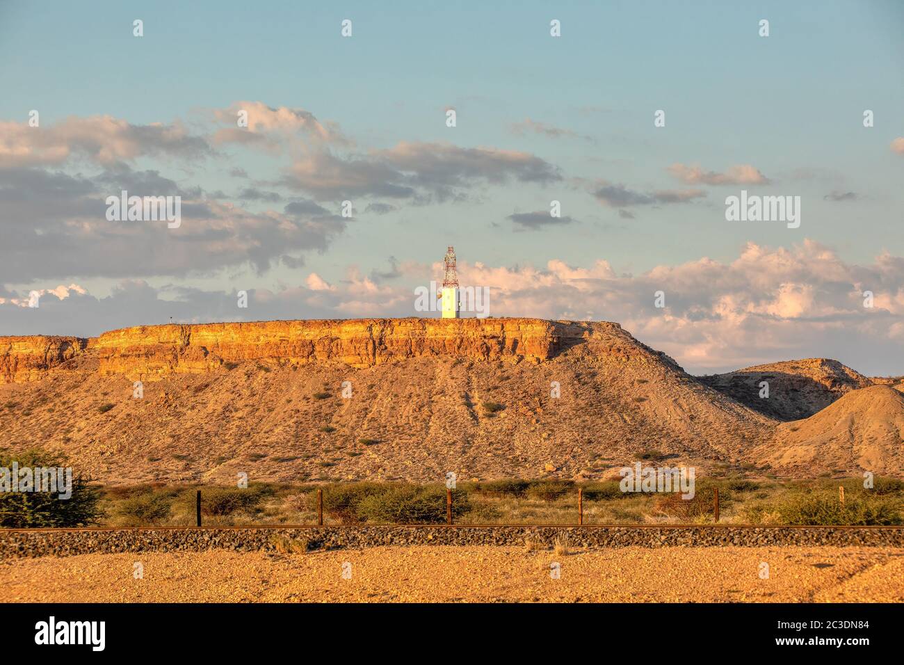 Namibia landscape near city Mariental Stock Photo