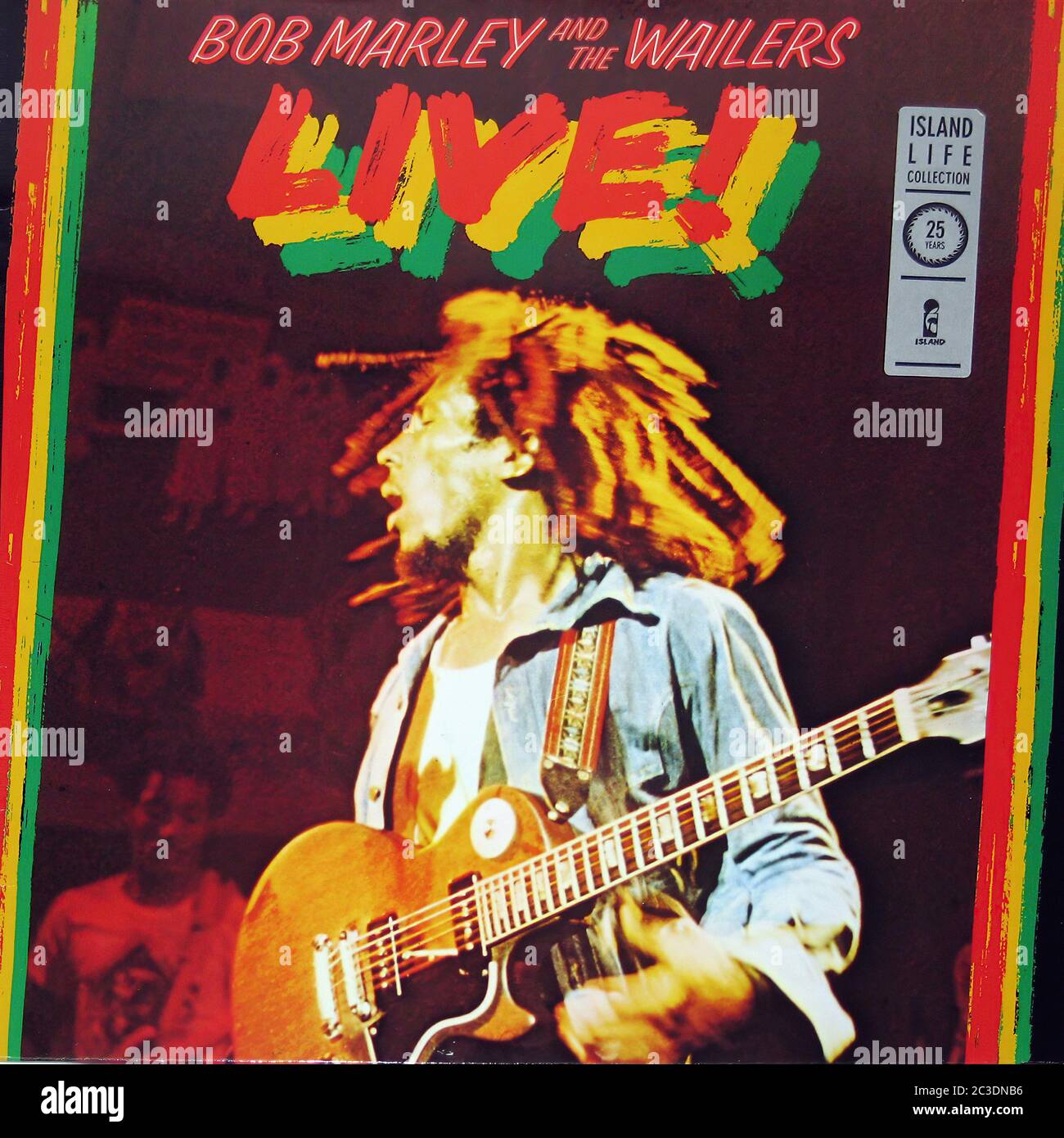 Bob Marley The Wailers Wailers Live Vintage 12 Vinyl Lp Cover Stock Photo Alamy
