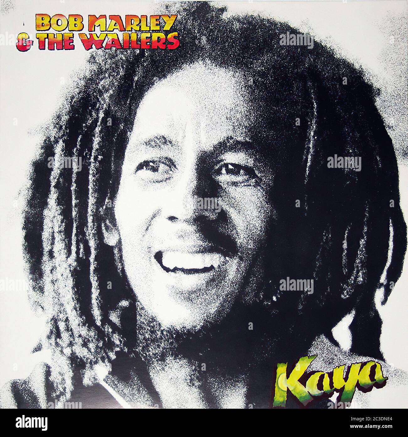 BOB MARLEY & THE WAILERS KAYA - Vintage 12'' vinyl LP Cover Stock Photo -  Alamy