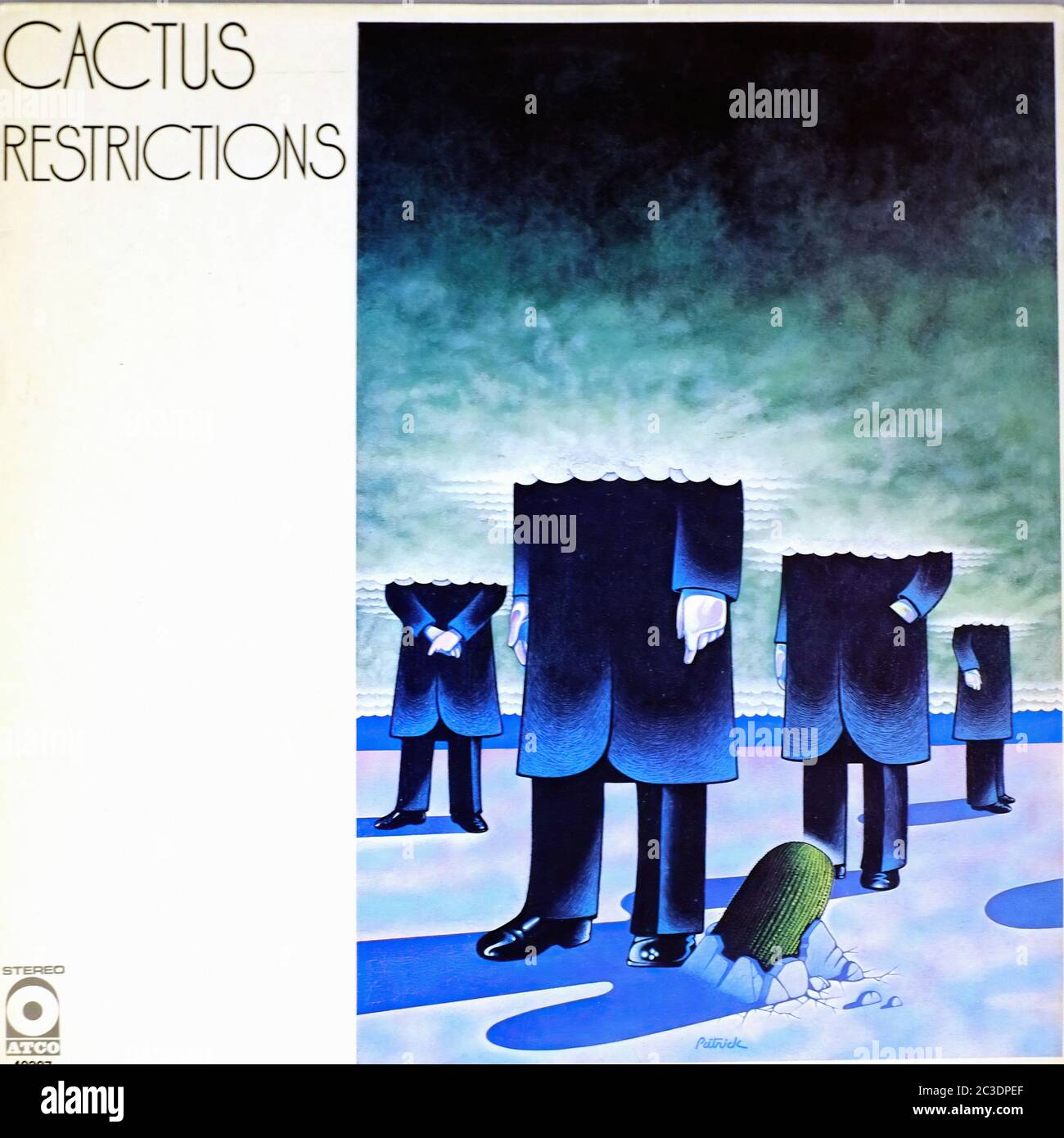 Vintage vinyl record cover - Cactus - 'Ot'N' Sweaty - France