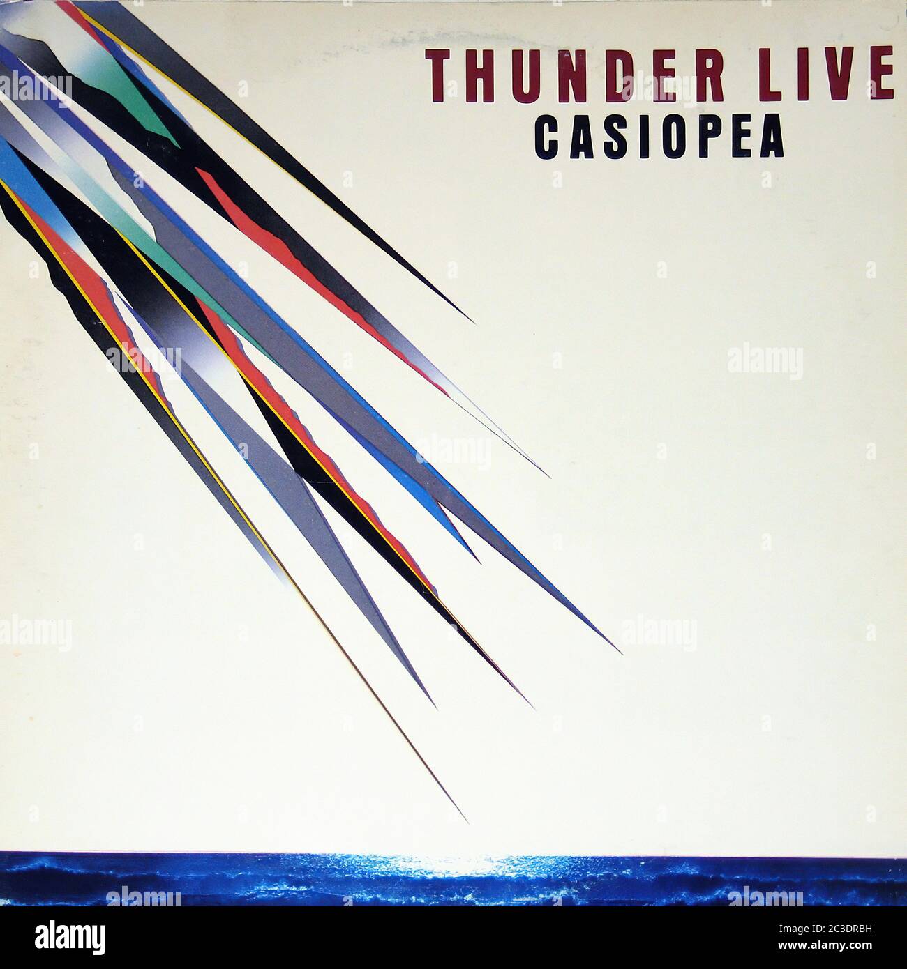 Casiopea Thunder Live Alfa Japan - Vintage 12'' vinyl LP