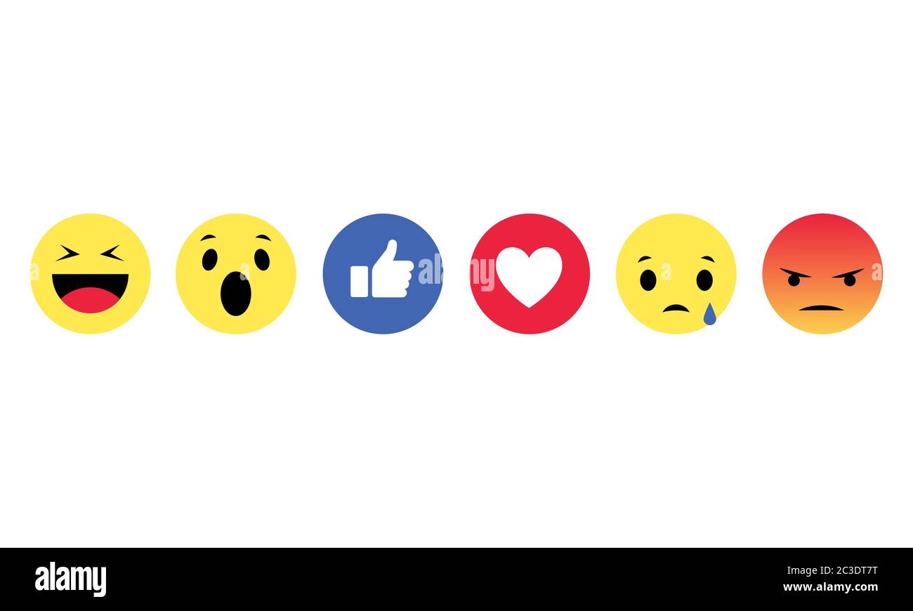 emoticon set design vector illustration Stock Vector Image & Art - Alamy