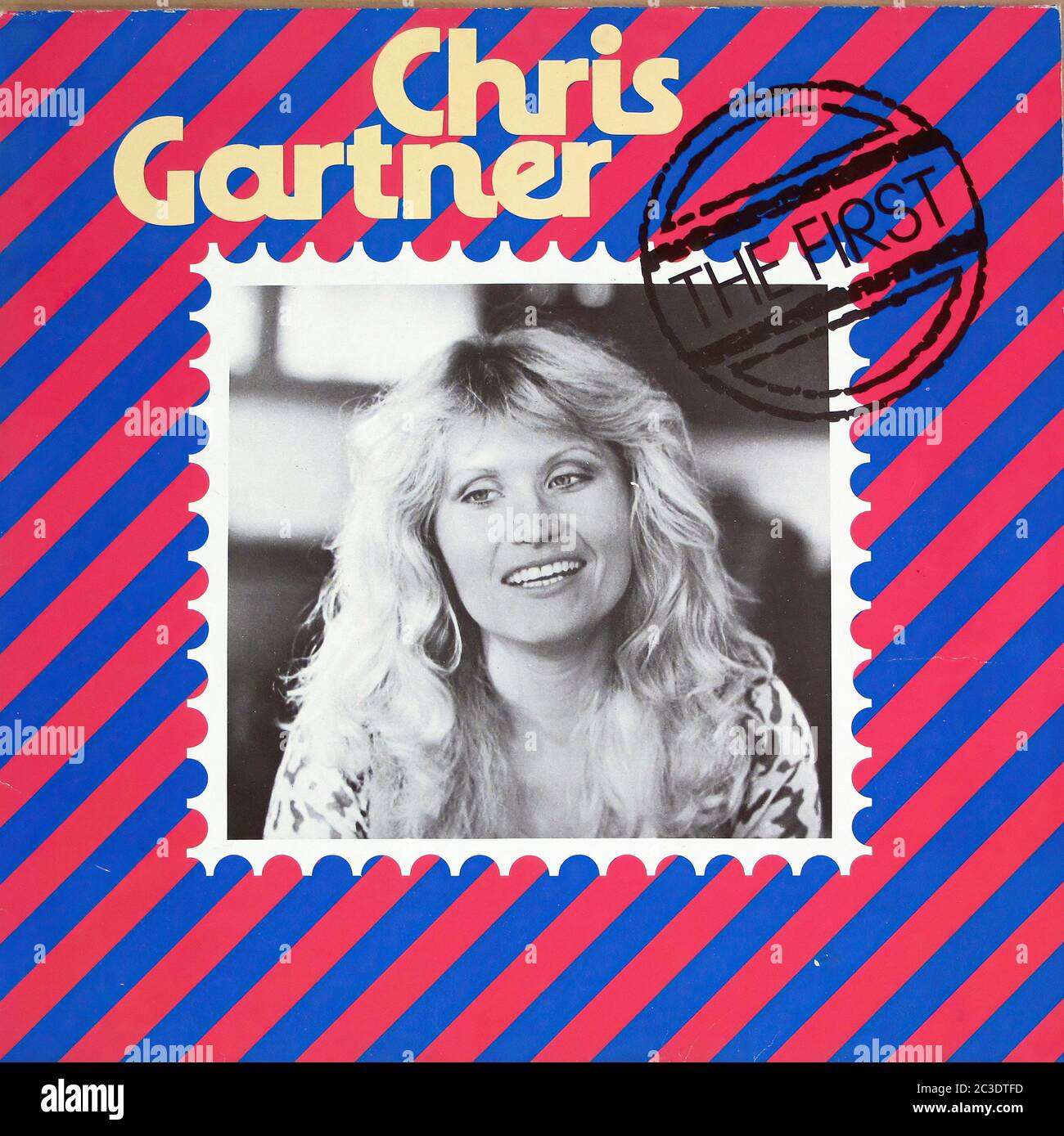 CHRIS GARTNER THE FIRST Vintage 12'' LP vinyl Cover Stock Photo Alamy