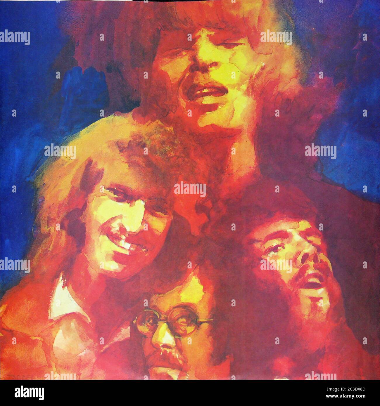 Creedence Clearwater Revival Cosmo's Factory Liberty   - Vintage 12'' vinyl LP 01 Cover Stock Photo