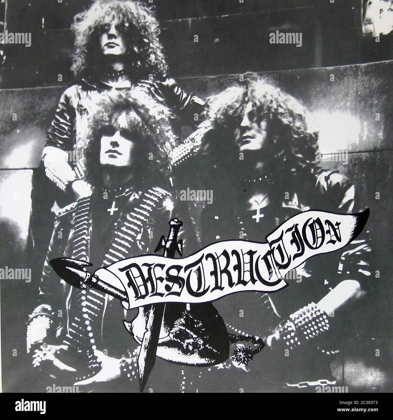 Destruction Sentence of Death - Vintage 12'' vinyl LP 01 Cover