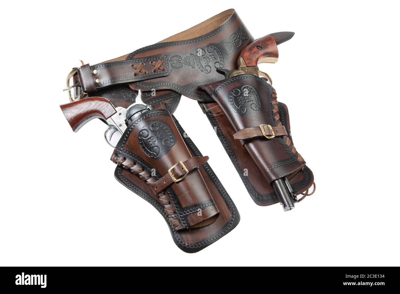 Ceinture Cowboy avec Etui Pistolet - holster