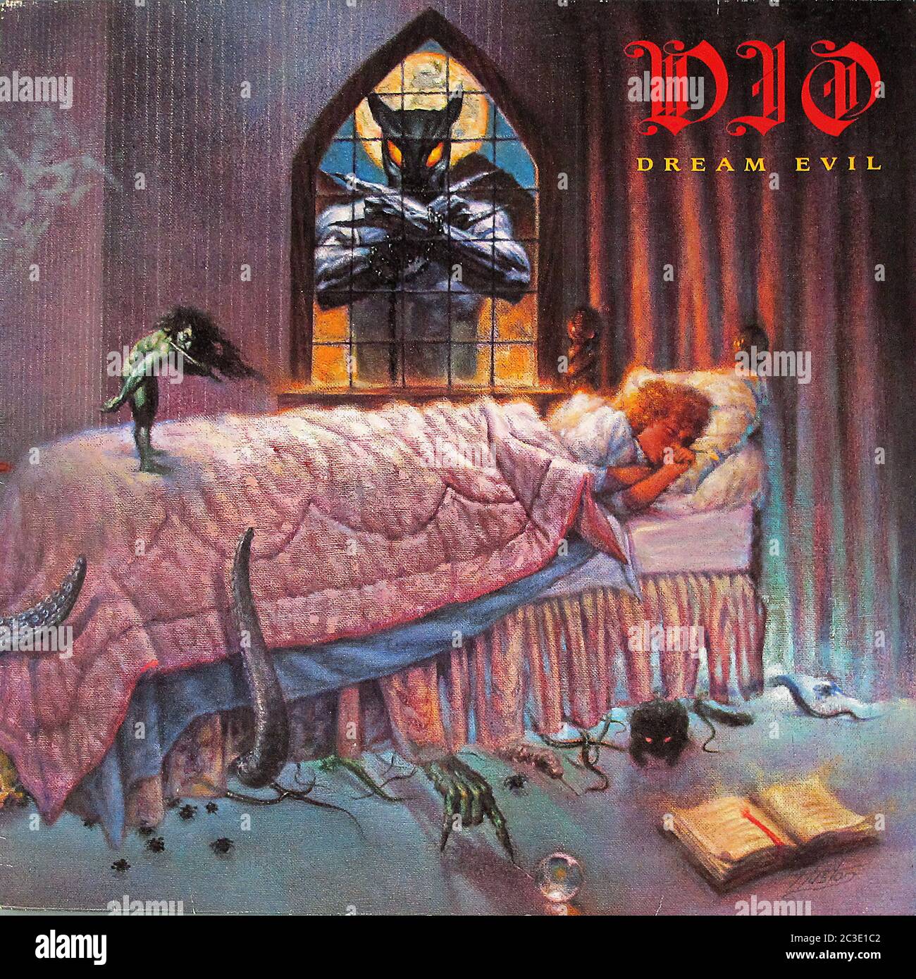 Dio – Dream Evil – Vinyl (LP, Album, Stereo), 1987 [r2973631