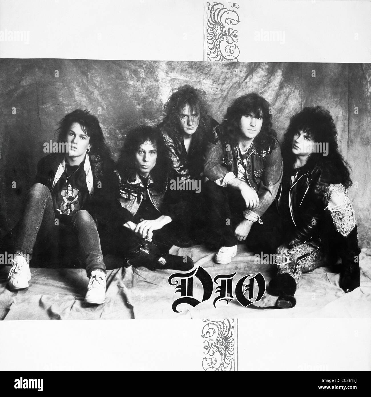 DIO Lock Up The Wolves - Vintage 12'' vinyl LP 02 Cover Stock Photo - Alamy