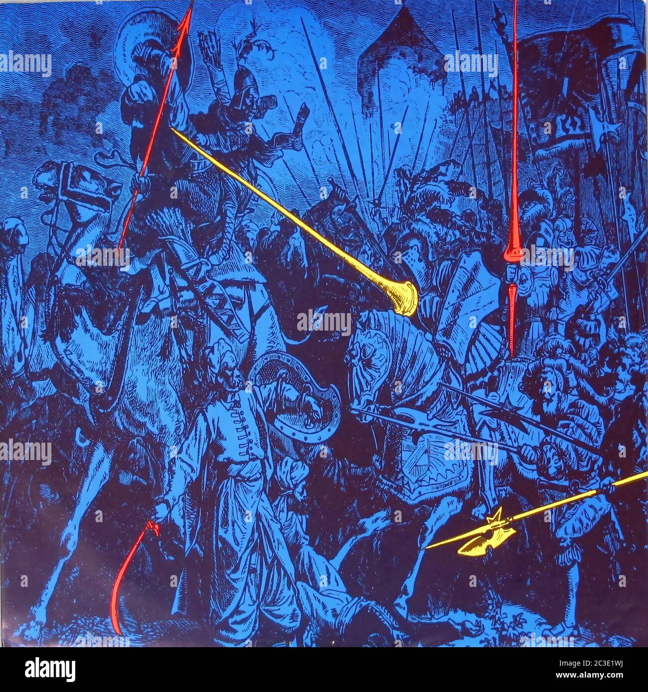 DOKKEN BACK FOR THE ATTACK - Vintage 12'' LP vinyl 01 Cover Stock