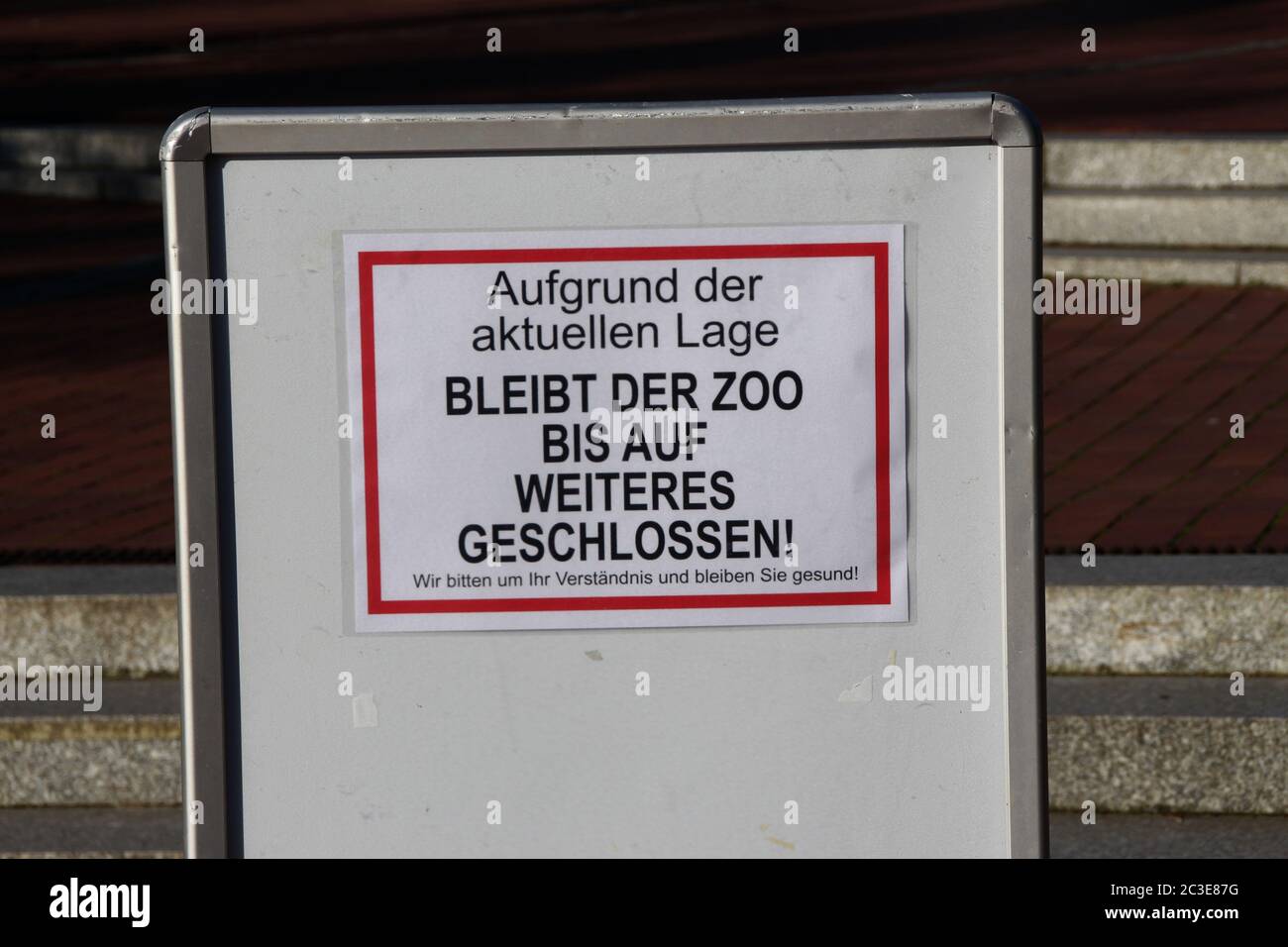 A closed Zoo Stock Photo Alamy