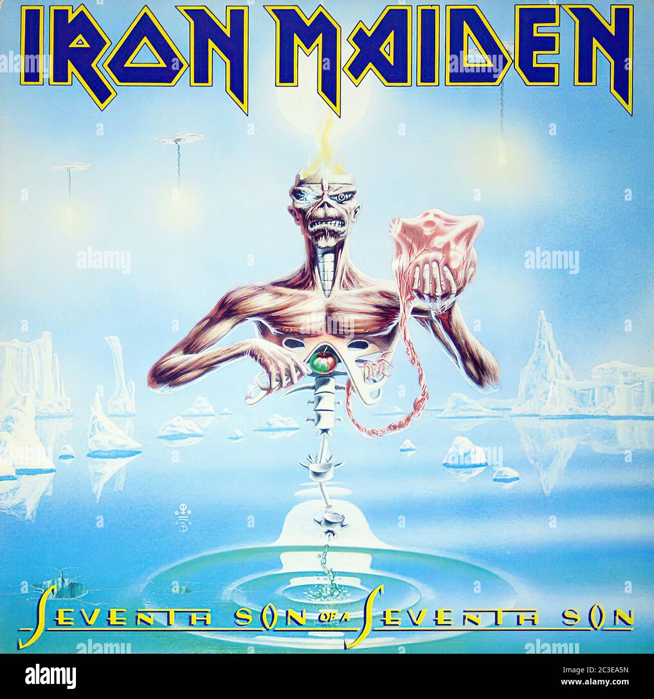 IRON MAIDEN SEVENTH SON OF A SEVENTH SON - Vintage 12'' vinyl LP 01 Cover  Stock Photo - Alamy