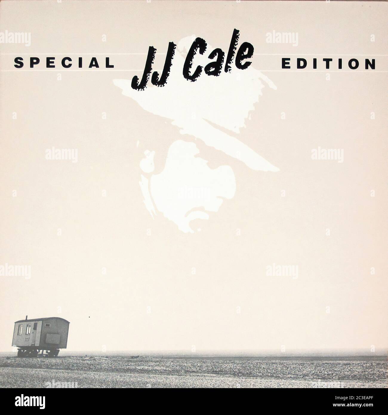 J.J. CALE SPECIAL EDITION  - Vintage 12'' LP vinyl Cover Stock Photo